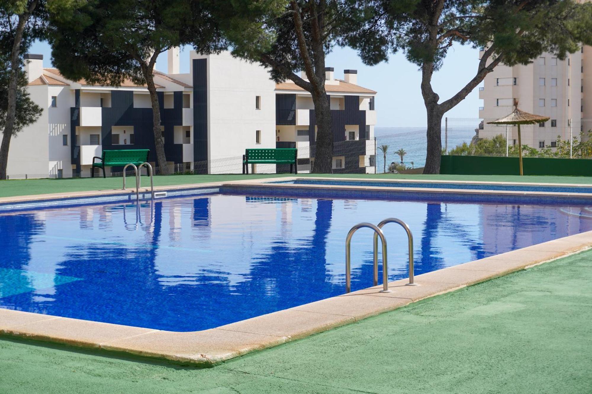 Apartamento Con Piscina En Villajoyosa By Bebalmy Ngoại thất bức ảnh
